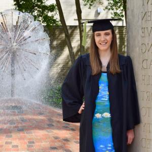 Sierra Miller at graduation